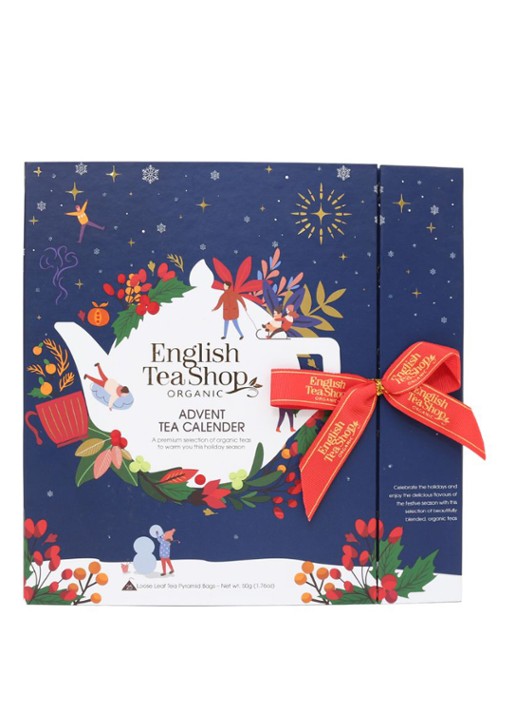 English Tea Shop Book Style Christmas Night adventskalender 50 gram - 25 dagen