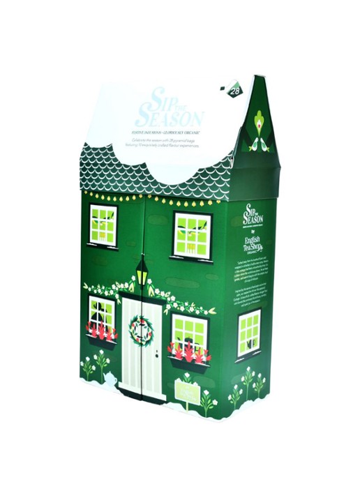 English Tea Shop Christmas Cottage theezakjes 57 gram 28 stuks