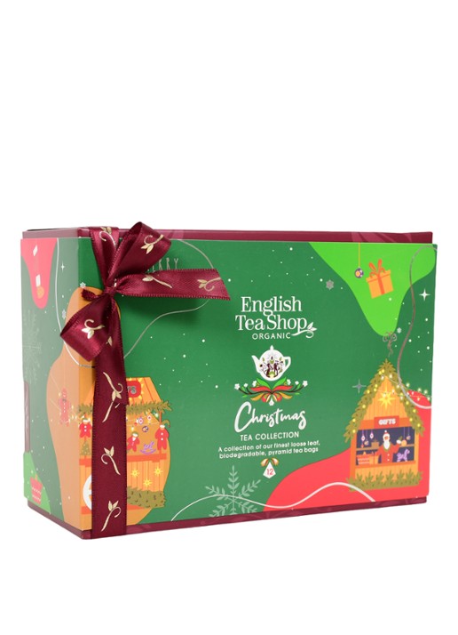 English Tea Shop Christmas Tea Green Wonders theezakjes 24 gram 12 stuks