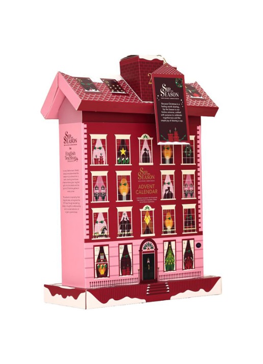 English Tea Shop Town House adventskalender 48 gram - 24 dagen