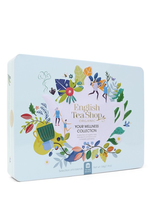 English Tea Shop Your Wellness thee in geschenkblik 36 stuks - voorkant 2 undefined