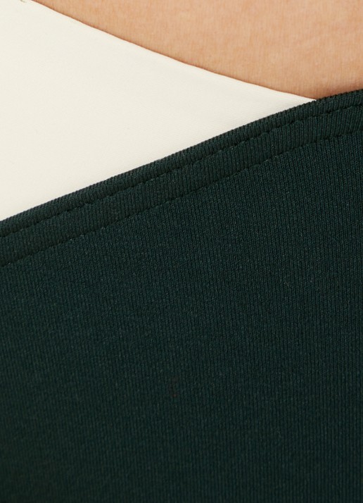 Eres Dialogue tanga bikinislip  - detail 5 donkergroen