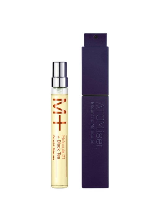 Escentric Molecules M+ Black Tea Atomiser Set - travel size parfumset  - voorkant 6 undefined