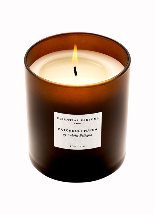 Essential Parfums Patchouli Mania Scented Candle - geurkaars 270 gram