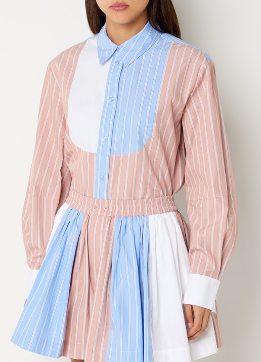 Essentiel Antwerp Jatch blouse met streepprint