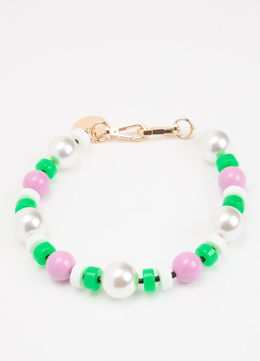 Essentiel Antwerp Jekko kralenketting  - detail 3 groen