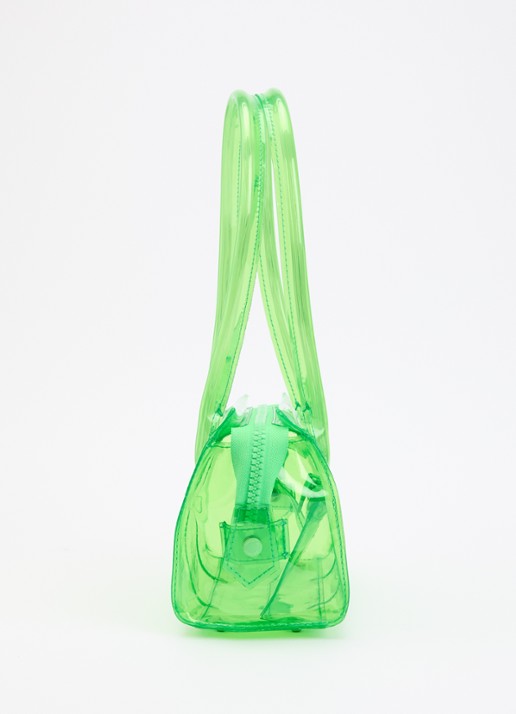 Essentiel Antwerp Joway schoudertas met logo  - detail 3 groen