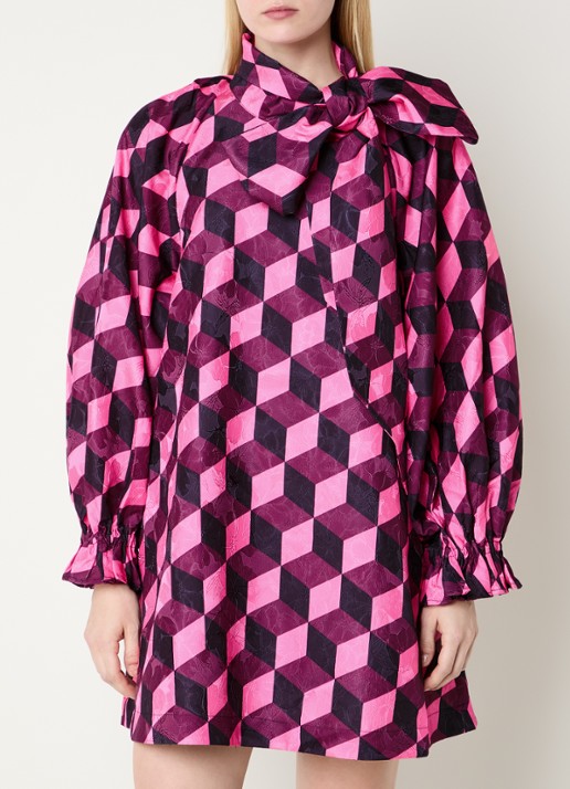 Essentiel Antwerp Kionna mini jurk met print