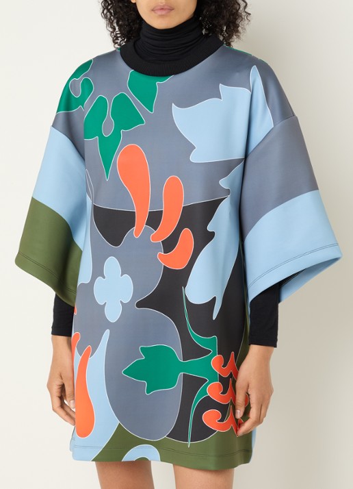 Essentiel Antwerp Klassic mini T-shirt jurk met print