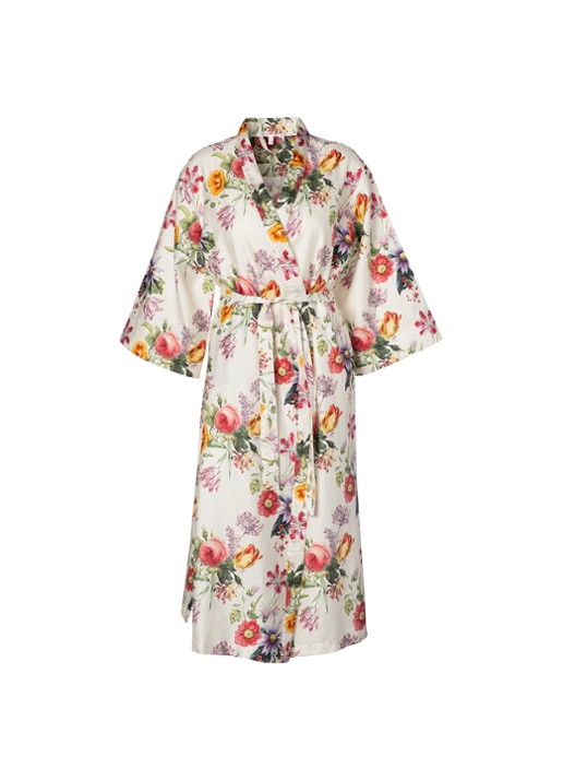Essenza Ilona Florea kimono met bloemenprint - voorkant multicolor