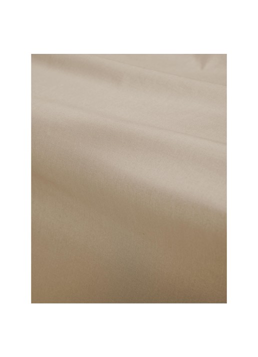Essenza Minte hoeslaken van katoensatijn 300TC, hoekhoogte 35 cm - achterkant 3 beige