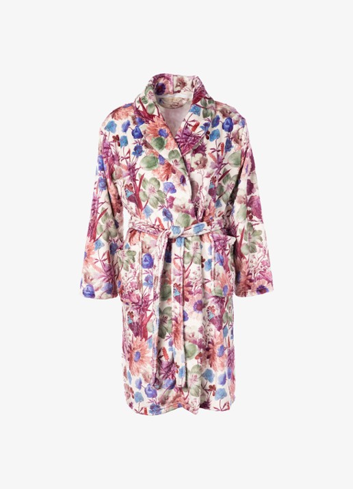 Essenza Steff Violesta badjas met bloemenprint