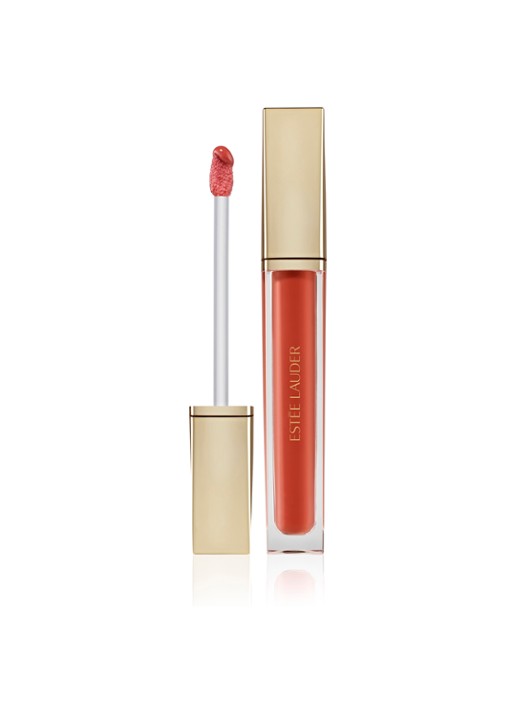 Estée Lauder Glossy Pout Lip Oil -  lipolie - voorkant apricot nectar