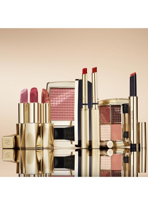 Estée Lauder The Essential Eyeshadow Quad - oogschaduw palette - detail 5 power brunch