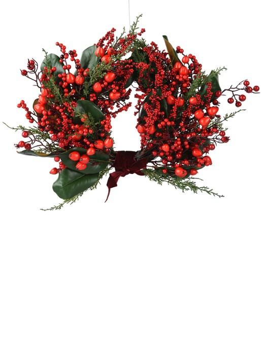 Everlands Big Berry kerstkrans 40 cm
