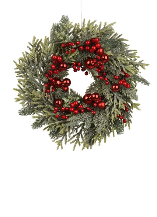 Everlands Kerstkrans 40 cm