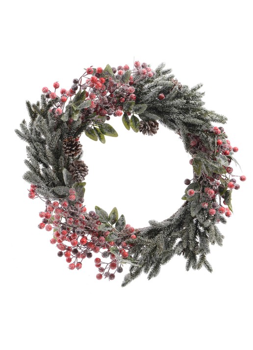 Everlands Kerstkrans 60 cm
