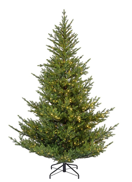 Everlands Norway Spruce kunstkerstboom met LED verlichting 240 cm