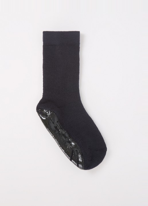Ewers Huissokken in katoenblend met anti-slip 2-pack
