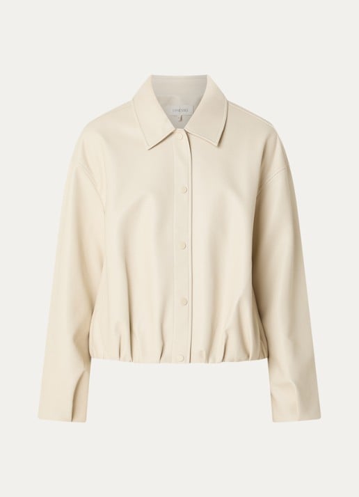 Expresso Jack van imitatieleer - voorkant beige