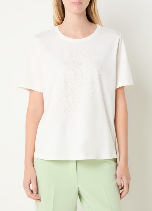 Expresso T-shirt met pailletten