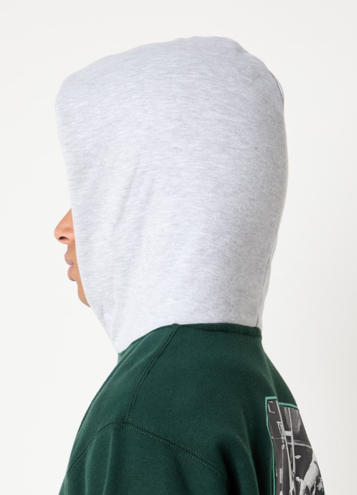F1 All Hands hoodie met logo- en backprint - detail 4 donkergroen