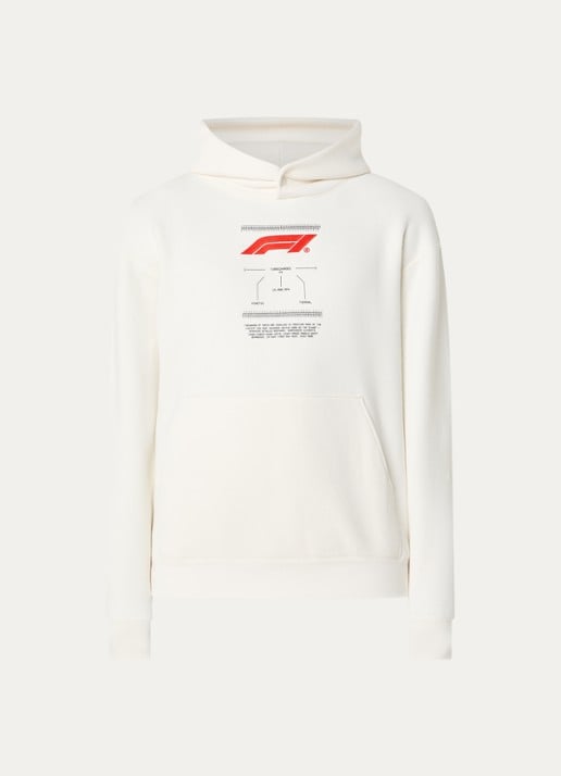 F1 Turbocharged hoodie met print