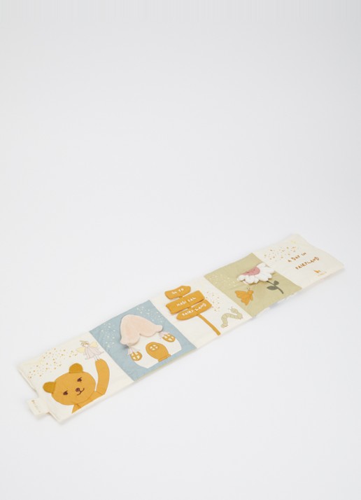 Fabelab Fairy babyboekje - detail beige