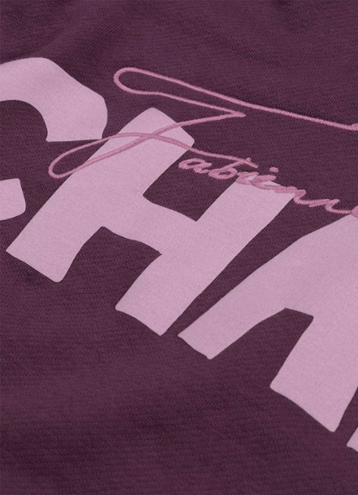 Fabienne Chapot Amy sweater met logoprint - detail 2 paars