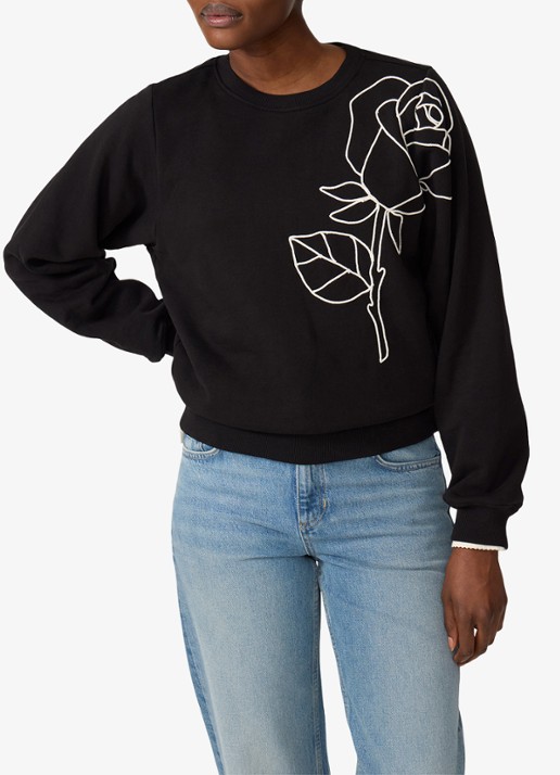 Fabienne Chapot Hazel SS sweater met bloemenprint