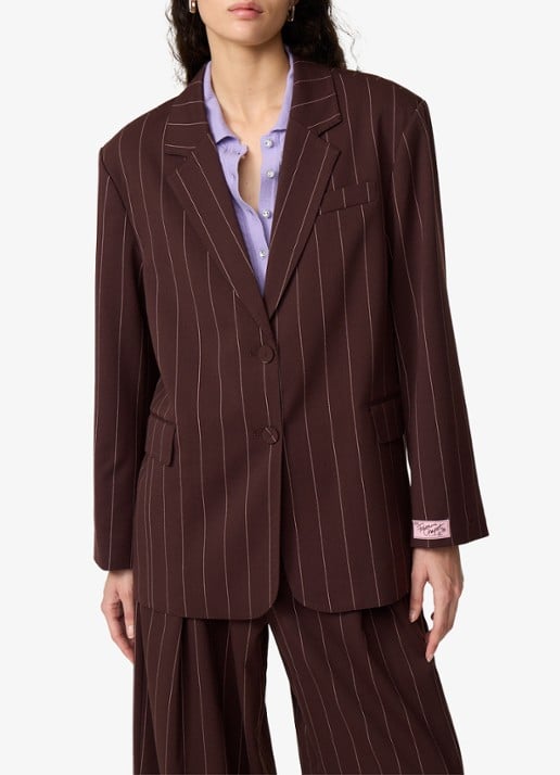 Fabienne Chapot Henry blazer met streepprint