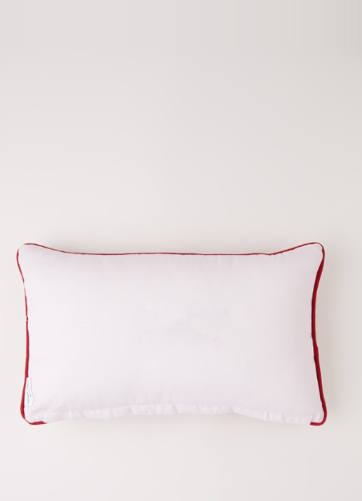 Fabienne Chapot Lobster sierkussen 50 x 30 cm - detail roze