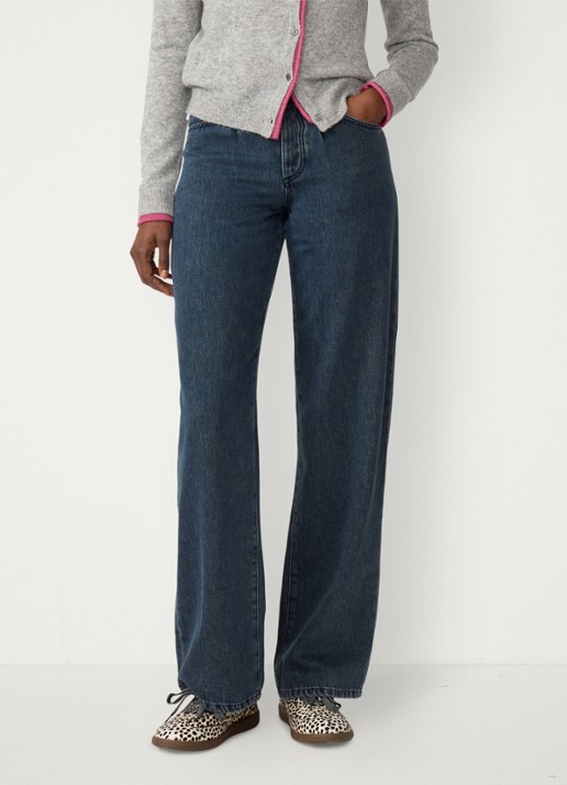 Fabienne Chapot Lulu high waist wide leg jeans in lyocellblend