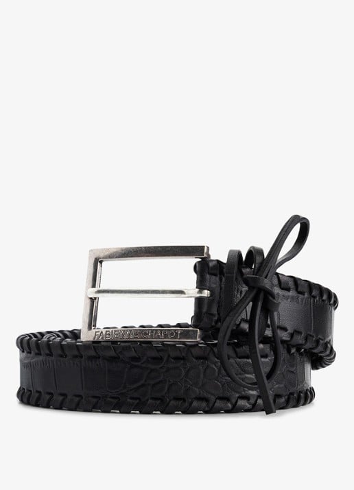 Fabienne Chapot Sailen Lace-up riem van leer