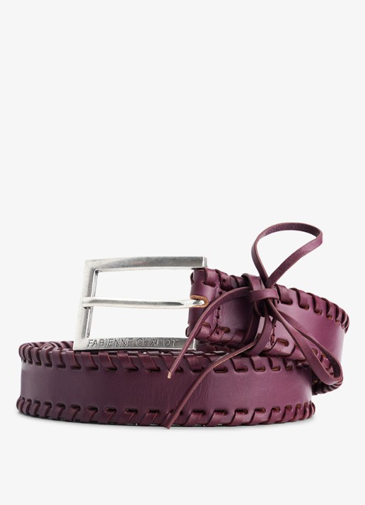 Fabienne Chapot Sailen Lace-up riem van leer