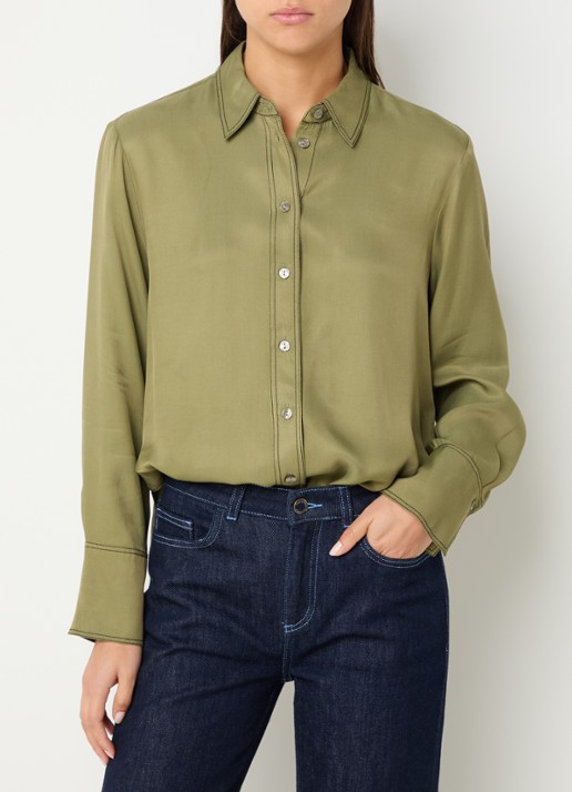 Fabienne Chapot Stella blouse met kraag