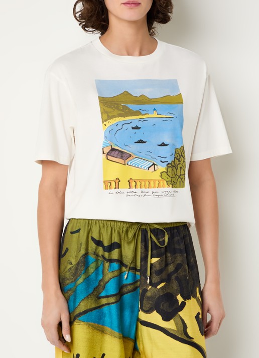 Fabienne Chapot Steve T-shirt met print