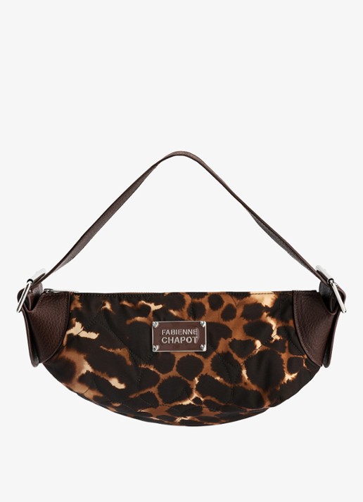 Fabienne Chapot Taffy schoudertas met dierenprint