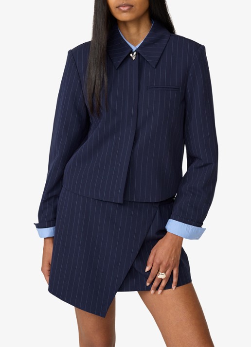 Fabienne Chapot Vito blazer met krijtstreep