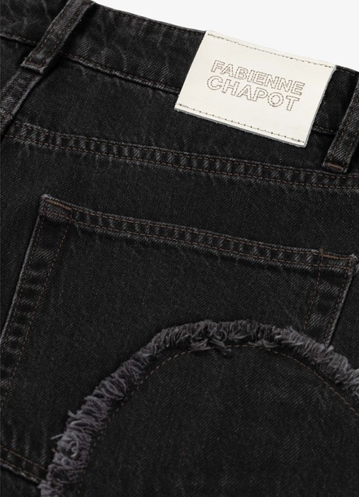 Fabienne Chapot Zoe high waist boyfriend jeans - detail 5 donkergrijs