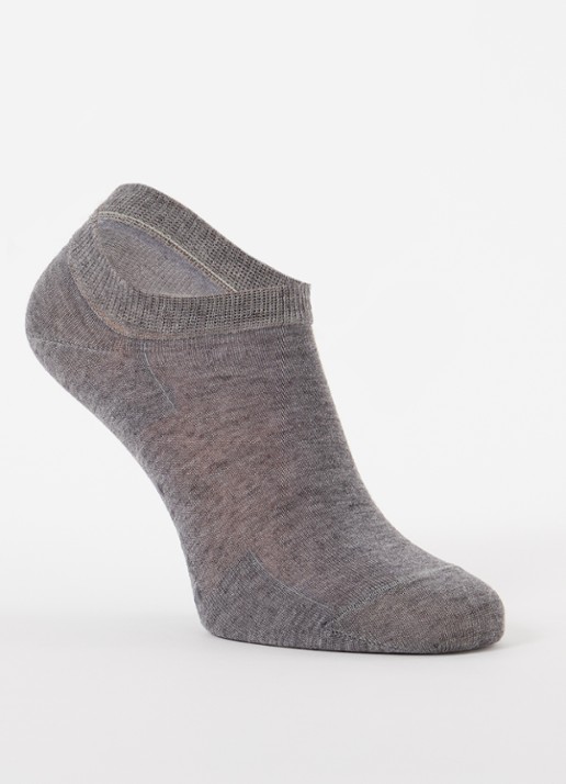 Falke Active Breeze sneakersokken  - voorkant 2 grijsmele