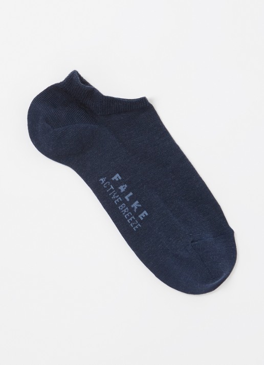 Falke Active Breeze sneakersokken  - voorkant donkerblauw