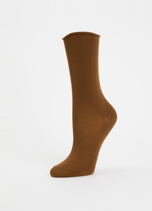Falke Active Breeze sokken met logo - detail 3 bruin