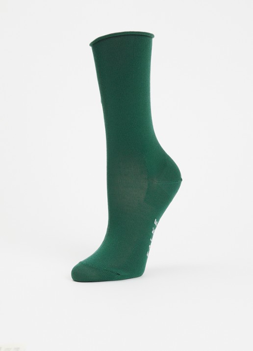 Falke Active Breeze sokken met logo - detail 3 donkergroen