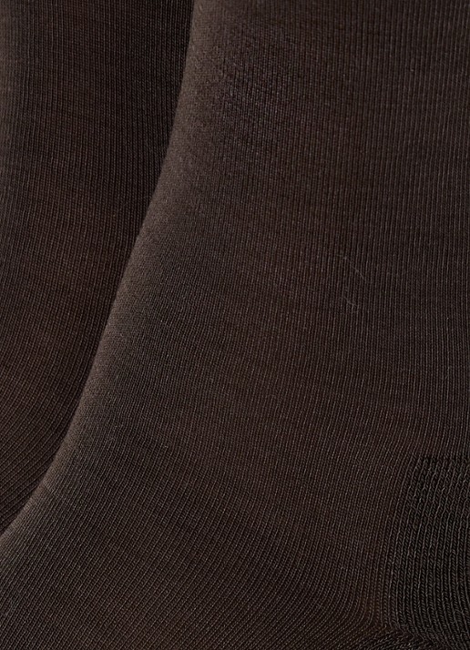Falke Climawool sokken in scheerwolblend - detail 5 donkerbruin