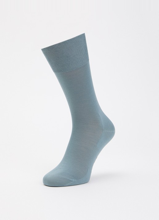 Falke Climawool sokken in wolblend - detail beige