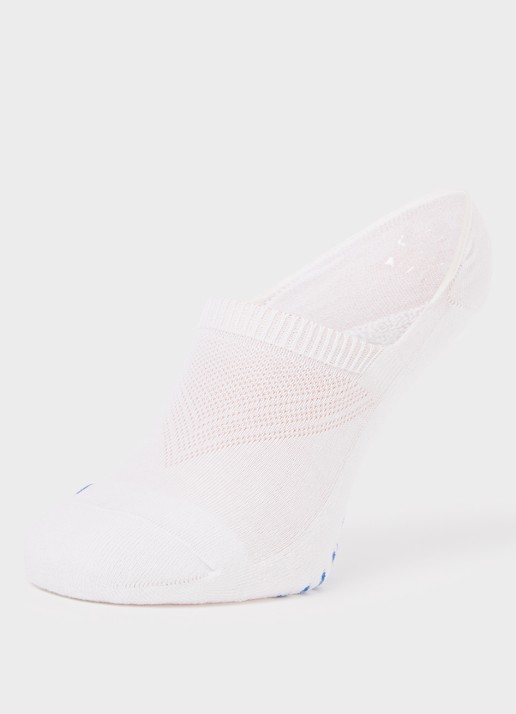 Falke Cool Kick sneakersokken met logo - detail 3 wit