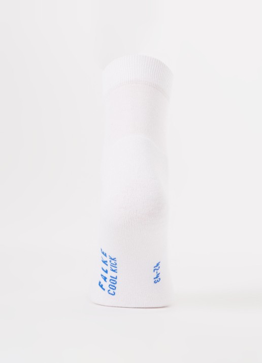Falke Cool Kick sokken met logo - voorkant 2 wit