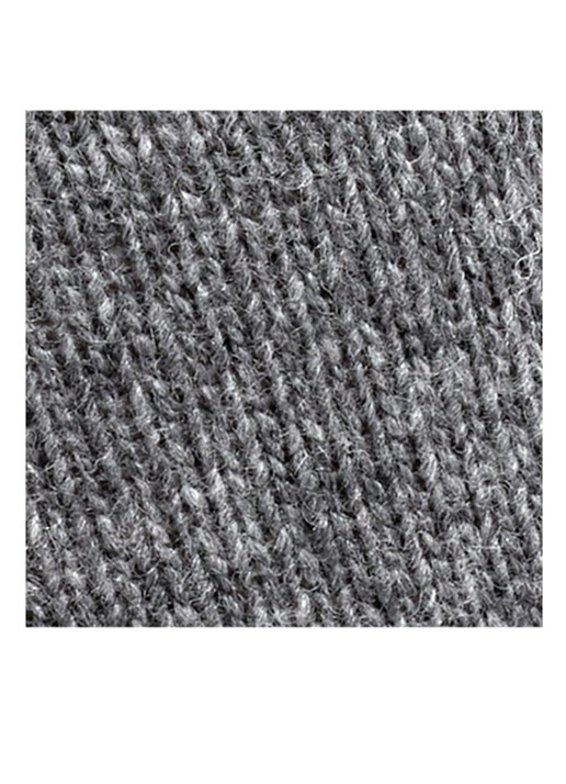 Falke Cosy Wool sokken - detail 7 grijsmele