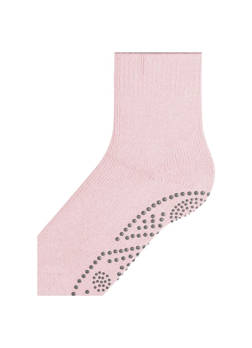 Falke Cuddle Pads sokken in wolblend met anti-slip - detail 4 lichtroze